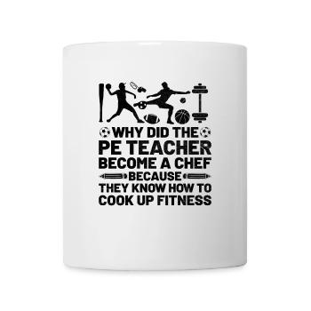 Physical Education Teacher PE Teachers School Spor - Mug - white - Front
