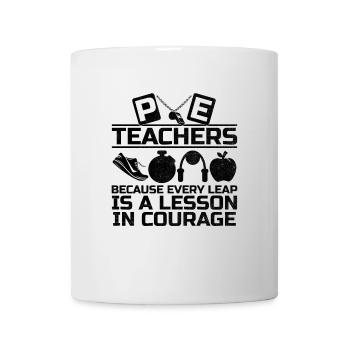 Physical Education Teacher PE Teachers School Spor - Mug - white - Front