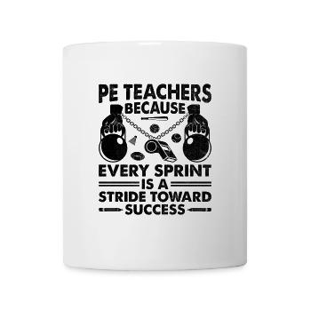 Sportlehrer Sportlehrer Schullehrer Schule Spor - Tasse - Weiß - Vorne