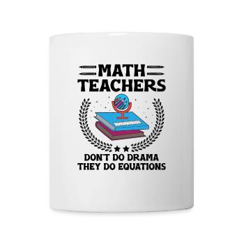 Mathelehrer Schullehrer Lustige Mathelehrer S - Tasse - Weiß - Vorne
