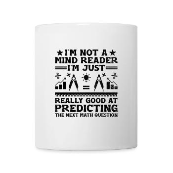 Professeur de mathématiques Professeur d’école Professeur de mathématiques drôle S - Mug blanc - blanc - Devant