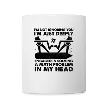 Professeur de mathématiques Professeur d’école Professeur de mathématiques drôle S - Mug blanc - blanc - Devant