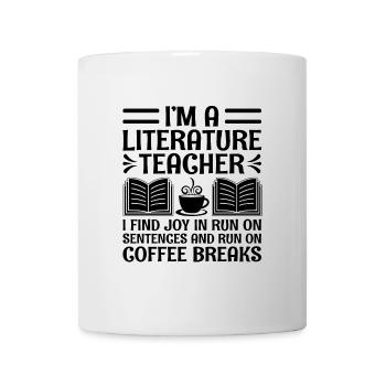Literature Teacher School Teacher Funny Teachers S - Mug - white - Front