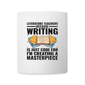 Literature Teacher School Teacher Funny Teachers S - Mug - white - Front
