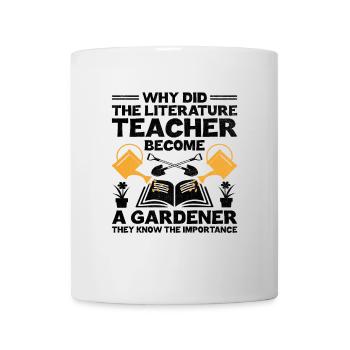 Literature Teacher School Teacher Funny Teachers S - Mug - white - Front