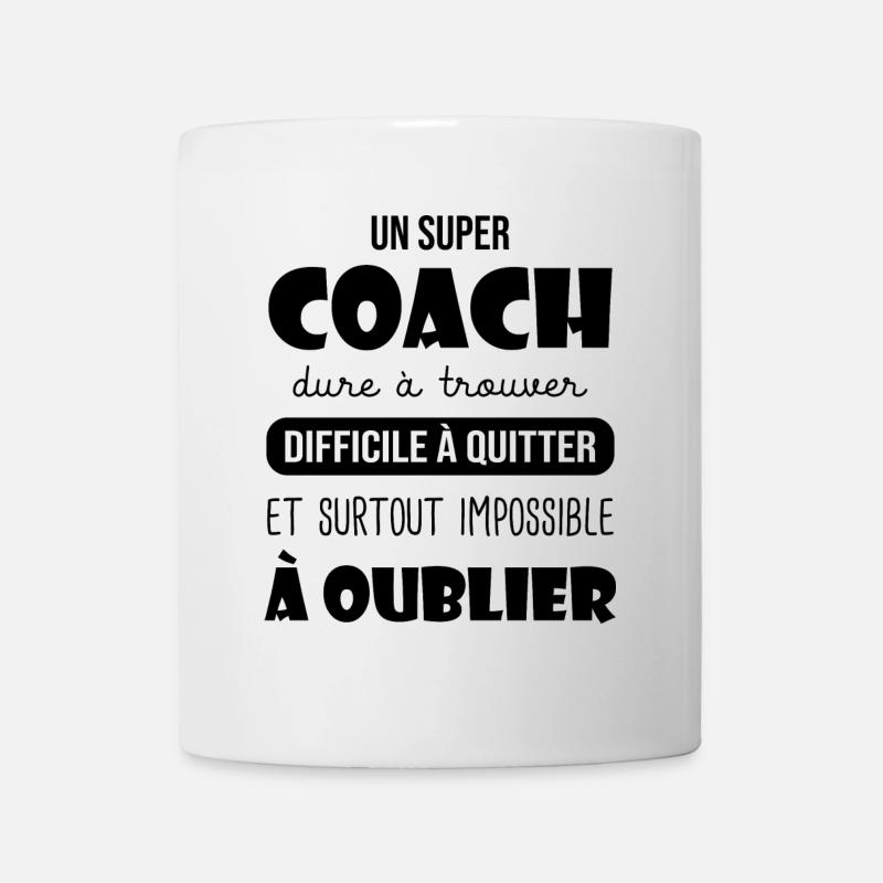 Super coach cadeau coach entrianeur - Mug blanc - blanc