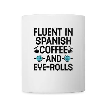 Professeur de langues étrangères École Professeurs de langues - Mug blanc - blanc - Devant