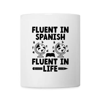 Professeur de langues étrangères École Professeurs de langues - Mug blanc - blanc - Devant