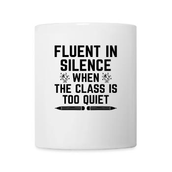 Professeur de langues étrangères École Professeurs de langues - Mug blanc - blanc - Devant