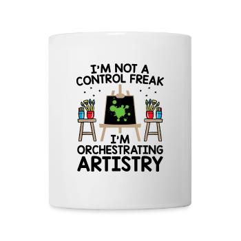 Art Teacher School Teacher Funny Art Teachers Scho - Mug - white - Front