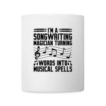 Musicien Auteur-compositeur Chanteur Musicien Musique Musique Pr - Mug blanc - blanc - Devant