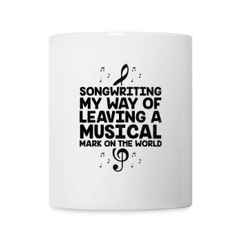 Musician Songwriter Singer Musician Music Music Pr - Mug - white - Front