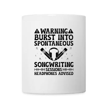 Musician Songwriter Singer Musician Music Music Pr - Mug - white - Front