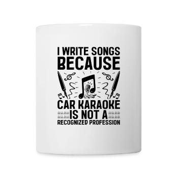 Musician Songwriter Singer Musician Music Music Pr - Mug - white - Front