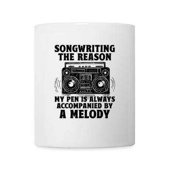Musician Songwriter Singer Musician Music Music Pr - Mug - white - Front