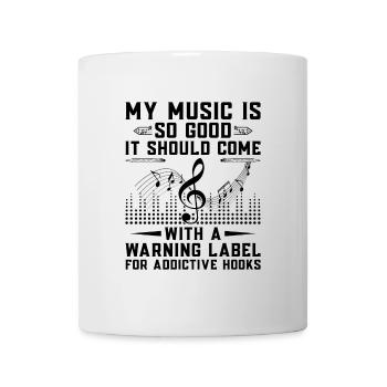 Musician Songwriter Singer Musician Music Music Pr - Mug - white - Front