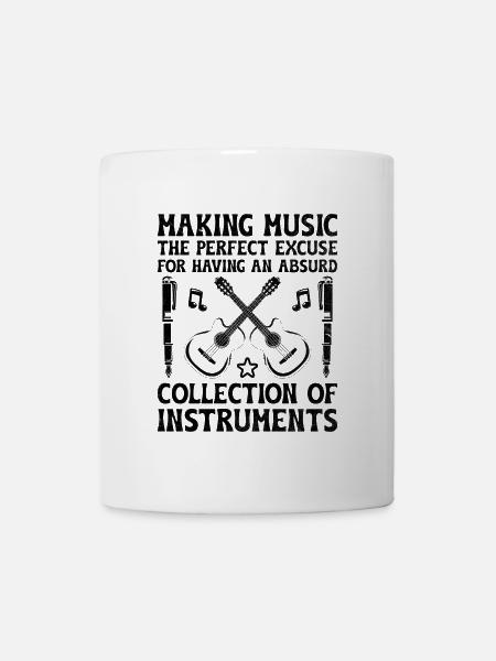 Musiker Songwriter Sänger Musiker Musik Musik Pr - Tasse - Weiß