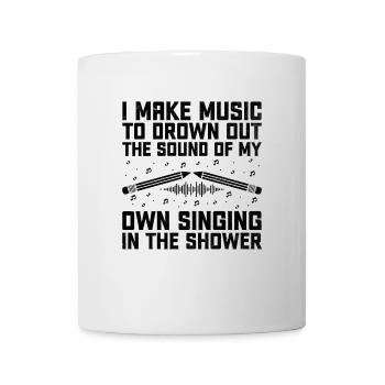 Musicien Auteur-compositeur Chanteur Musicien Musique Musique Pr - Mug blanc - blanc - Devant