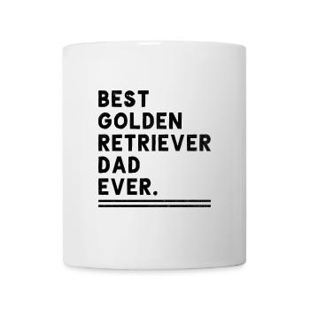 Best Golden Retriever Dad Ever Golden Retrievers G - Mug - white - Front
