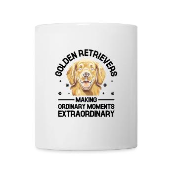 Golden Retrievers Making Ordinary Moments Extraord - Mug - white - Front