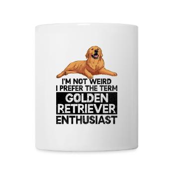 I'm Not Weird I Prefer The Term Golden Retriever E - Mug - white - Front