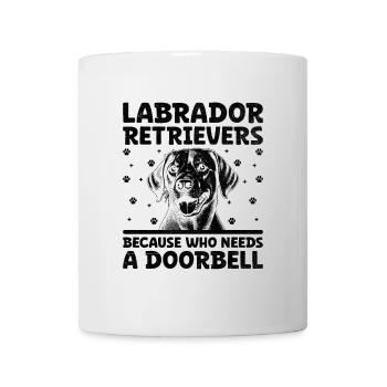 Labrador Retrievers Parce Qui A Besoin D’une Sonnette L - Mug blanc - blanc - Devant