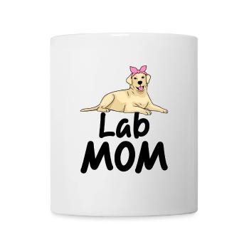 Lab Mom Labrador Retriever Labradors Dog Retriever - Mug - white - Front