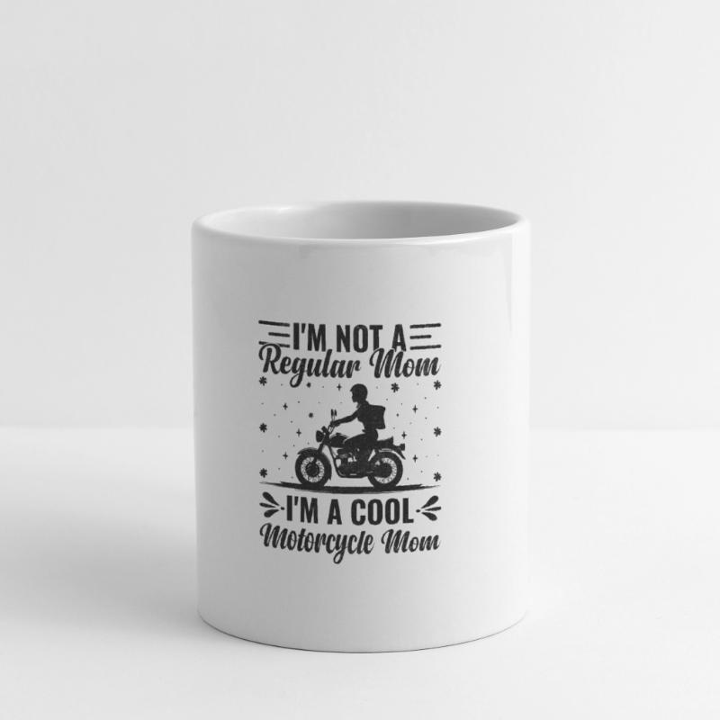 Ich bin keine normale Mutter Ich bin eine coole Motorrad-Mutter Tasse