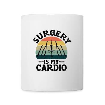 La chirurgie est mon cardio chirurgien chirurgien Docteur en chirurgie Surge - Mug blanc - blanc - Devant
