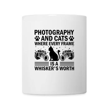 Chat Photographes Chat Amoureux Des Chats Photo - Mug blanc - blanc - Devant