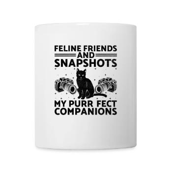 Chat Photographes Chat Amoureux Des Chats Photo - Mug blanc - blanc - Devant