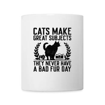 Chat Photographes Chat Amoureux Des Chats Photo - Mug blanc - blanc - Devant