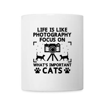 Cat Photographers Cat Lovers Photograpy Cats Photo - Mug - white - Front