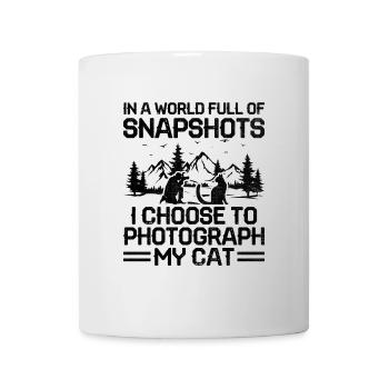 Cat Photographers Cat Lovers Photograpy Cats Photo - Mug - white - Front