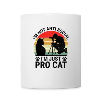 Chat Photographes Chat Amoureux Des Chats Photo - Mug blanc - blanc - Devant