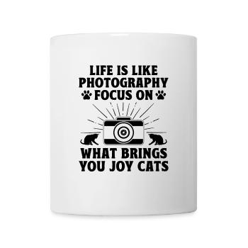 Cat Photographers Cat Lovers Photograpy Cats Photo - Mug - white - Front