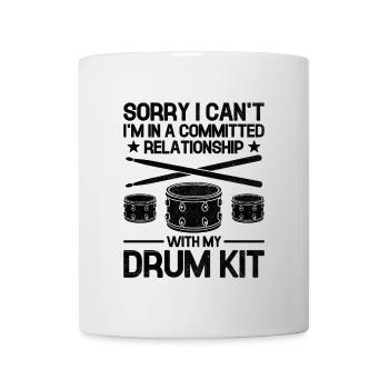 Sorry I Can't I'm In A Committed Relationship With - Mug - white - Front