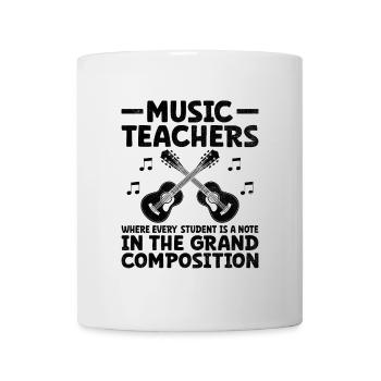 Music Teachers Where Every Student Is A Note Teach - Mug - white - Front