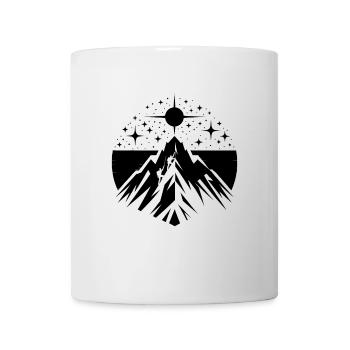 Mountain Snow Skiing Skier Ski Winter Sports Skis - Mug - white - Front