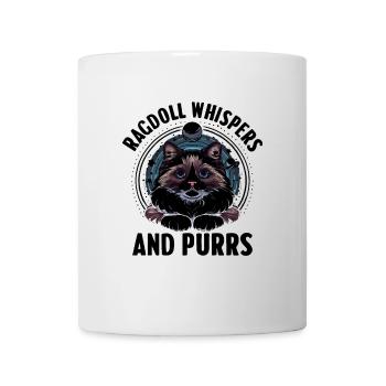 Ragdoll Whispers And Purrs Ragdolls Cat Lover - Mug - white - Front