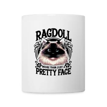 Ragdoll Plus qu’un joli visage Ragdolls Cat - Mug blanc - blanc - Devant