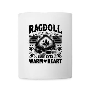 Ragdoll Yeux Bleus Coeur Chaud Ragdolls Amoureux des Chats - Mug blanc - blanc - Devant