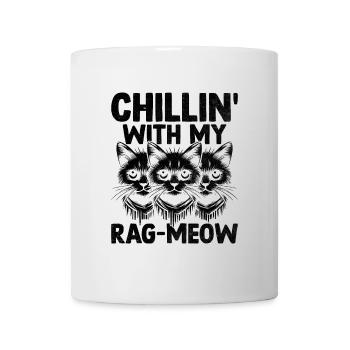 Chillin' With My Rag-Meow Ragdoll Ragdolls Cat Lov - Mug - white - Front