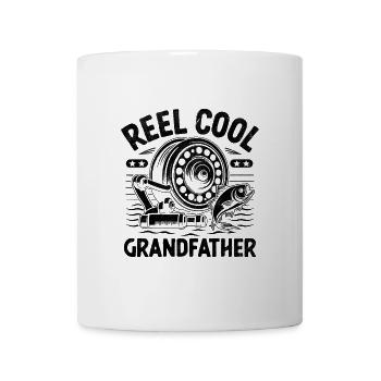 Moulinet Cool Grandfather Bass Pêche Pêcheur Fisherma - Mug blanc - blanc - Devant