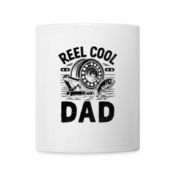 Moulinet Cool Papa Pêche à l’achigan Pêcheur Père Pêcheur - Mug blanc - blanc - Devant