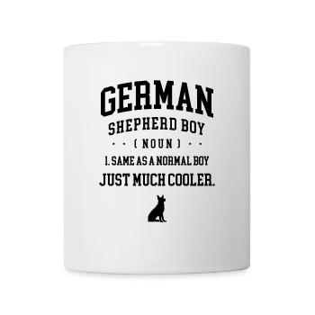 Berger allemand Garçon Identique À Un Garçon Normal Juste Beaucoup - Mug blanc - blanc - Devant