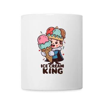 Frozen Cream Lustige Naschkatze Frozen Summer Snack - Tasse - Weiß - Vorne