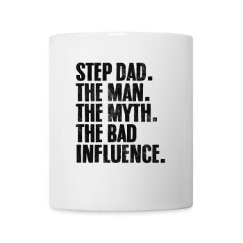 Beau-père L’homme Le mythe Beau-père drôle - Mug blanc - blanc - Devant