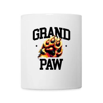 Grand Paw Deutscher Schäferhund Hundeliebhaber Schäferhunde GSD - Tasse - Weiß - Vorne