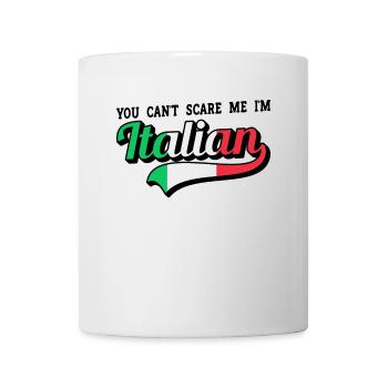 Italien Italie Drôle Dicton Idée Cadeau - Mug blanc - blanc - Devant